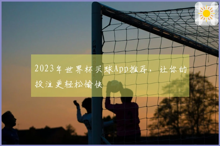 2023年世界杯买球App推荐，让你的投注更轻松愉快